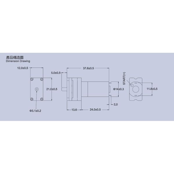 Stable Performance 1.2L/min DC 3V Mini Air Pump Mini Pressure Pump for Kitchen, bathroom,Cosmetology and bodycare
