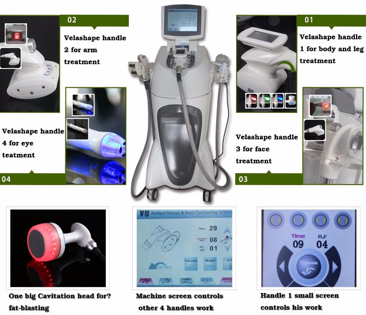 5 in 1 slim body machine KumaShape Vela shape Deep Therapeutic Treatment For Cellulite And Fat Reduction Body Contouring For Aesthetic Use