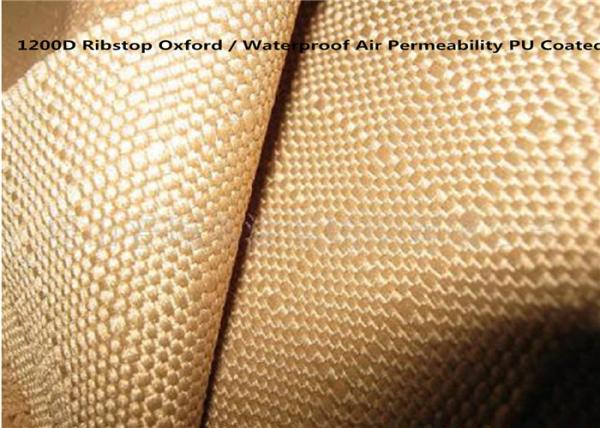 a tela revestida de 100%P Oxford Waterproof 57/58 estilo do jacquard para a barraca exterior