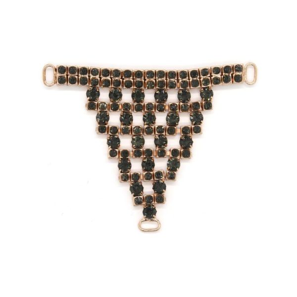 Popular Metal Shoe Buckle Chain 95mm*75mm With Hanging Plat