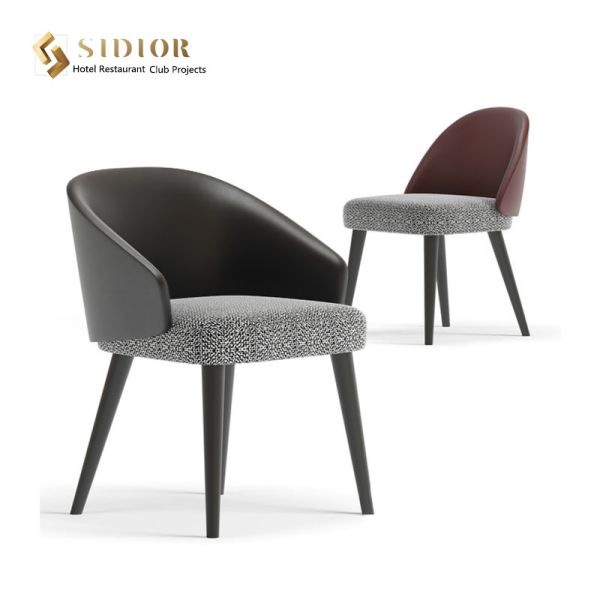 Top Sell Dinning Chair, Hotel & Restaurant Dinning Chair, Canteen Chair, Hight Density Foam, PU Leather Upholstery