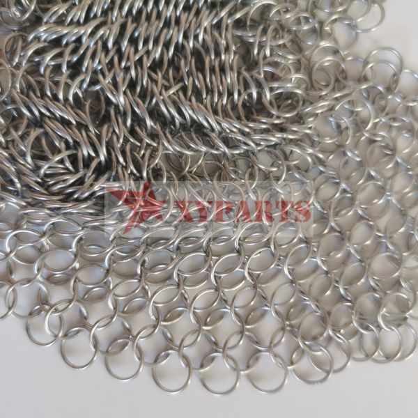 Round Type Weld Stainless Steel Ring Mesh Curtain for Animal Protection Fence
