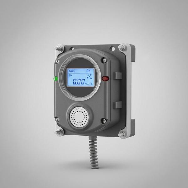 Stainless Steel Fixed Combustible Gas Detector IP66 / IP67 Natural Diffusion Type