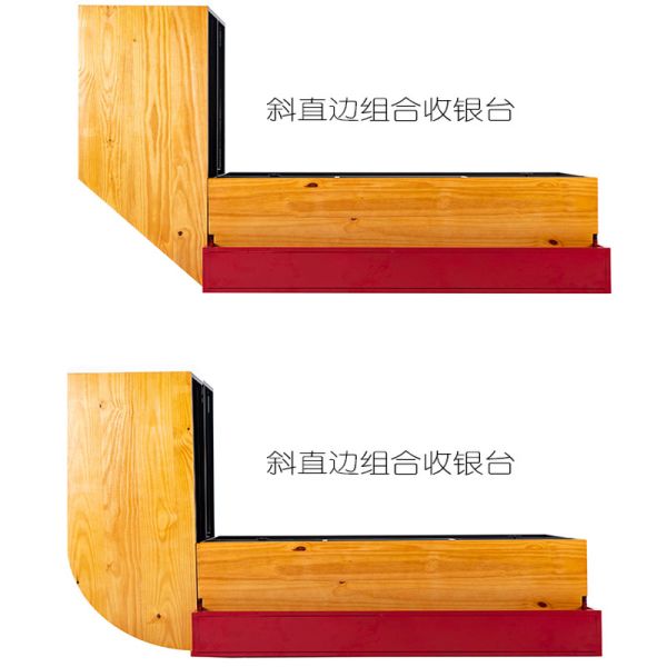 Retail Boutique Shop Cashier Counter with Modern Design Style and Mobile Function