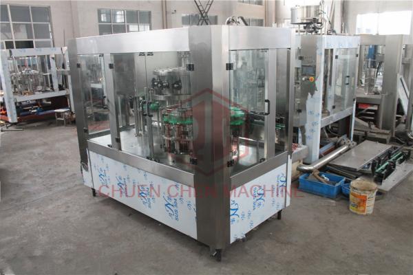 Ss Beer Bottle Filling Machine / Juice Canning Aluminum / Pet Can Filling Machine