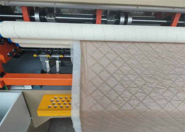1600rpm 94 Inch High Efficient Industrial Multi Needle Quilter with Auto Lubrication System