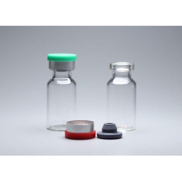 3ml dégagent pharmaceutique vident la fiole en verre supérieure de cuir embouti