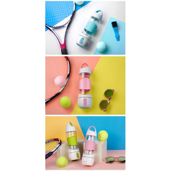 DIDI LED Drink humidifier Bottle multifunction led smart water bottle with spray
