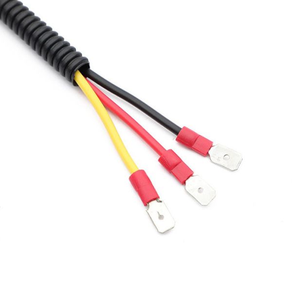 Equivalent White 3pin and 5pin Waterproof Auto Electrical Car Wire Harness for Custom