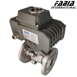 Ultra-High Performance Industrial Flanged Ball Valve High Pressure Electric