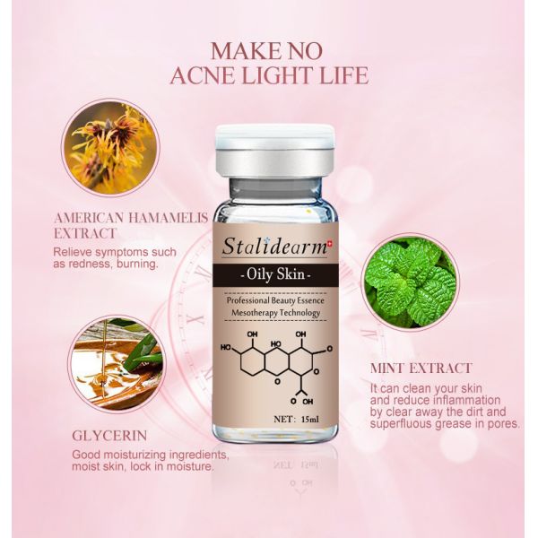 Meso Skin Care No Needle Mesotherapy Solution Oily Skin Meso Micro-Needling Serum Customized Private Label OEM Factory Price