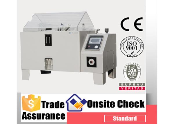 White Touch Screen Lab Test Machines / Salt Spray Test Machine Corrosion Testing