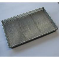 304 de acero inoxidable malla de alambre bandeja de horneado de secado perforado deshidratación para horno