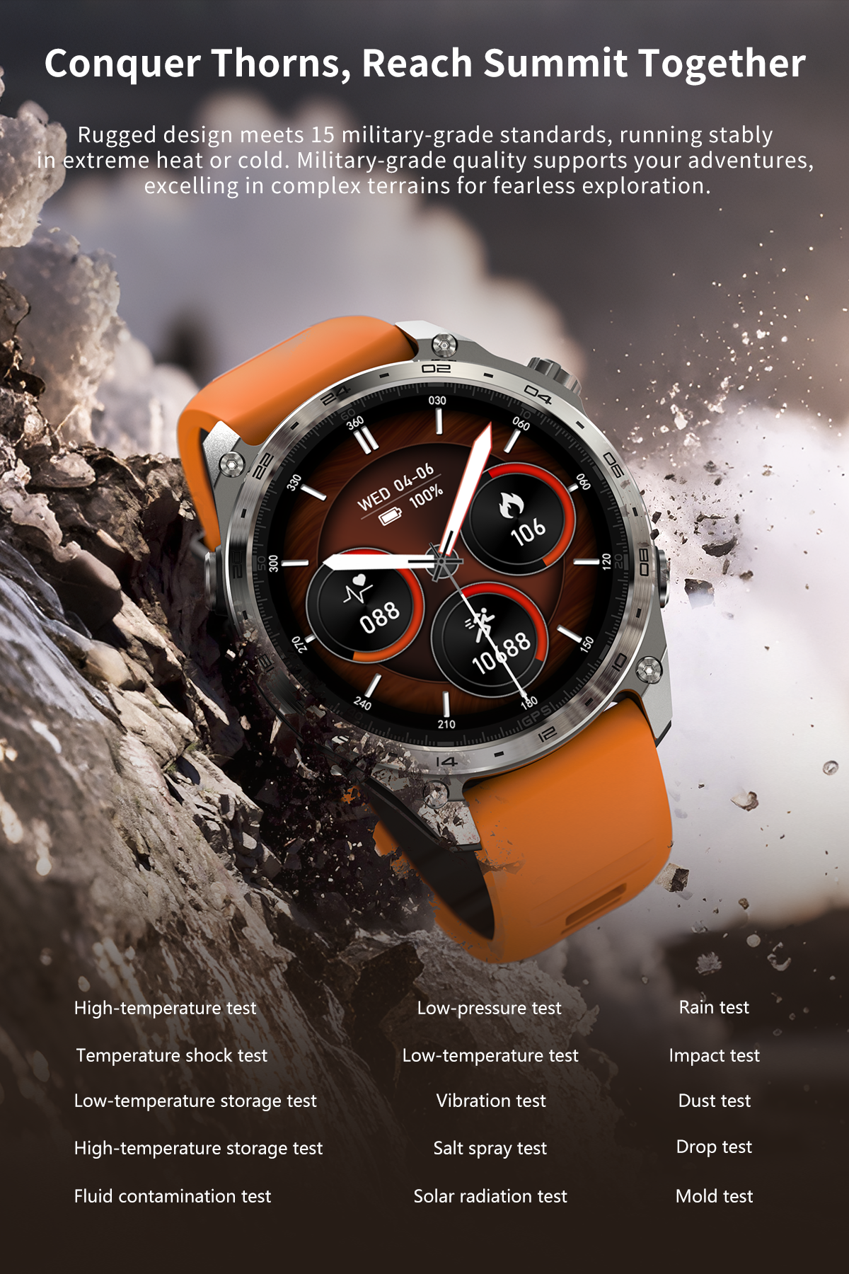 HD300 Pro Offline Map GPS Smart Watch WhatsApp Replay APP Download 1.43inch AMOLED Screen 4GB Memory Waterproof 3ATM Smartwatch