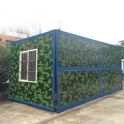 Prefabricado Armazém de aço Casa de painéis de sanduíche Container de embalagem plana de construção rápida