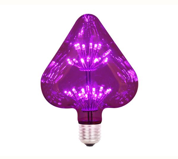 Love Sky Star Led  	Decorative Filament Bulbs 1.5w E27 Edison Bulb