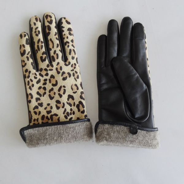 Fashion Touchscreen Winter Gloves , Comfortable Womens Leather Dress Gloves