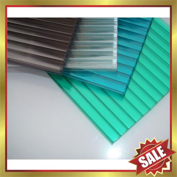 opal PC hollow sheet,hollow polycarbonate sheet,pc sheeting for greenhouse and building cover