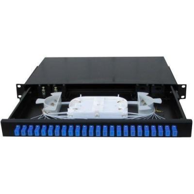 Estrutura compacta do adaptador plástico do SC/FC/LC/ST de Shell Fiber Distribution Frame