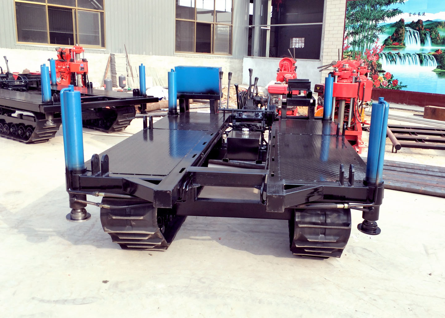 Undercarriage следа Crawler OEM резиновый для гидравлической буровой установки