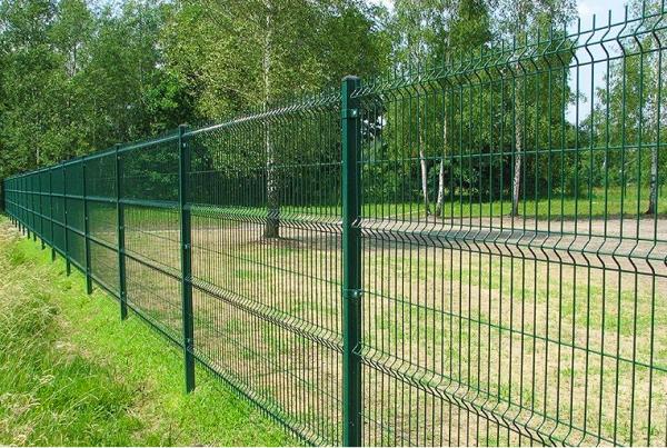 Panneau de treillis soudé enduit de PVC 4mm Vert 6ft Galvanisé