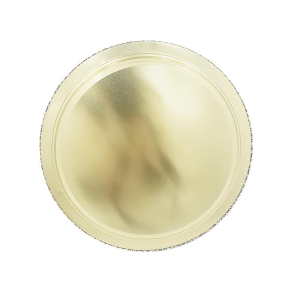 30cm Hot sale dinner plates chinese elements bone plate luxury round tray with flower background