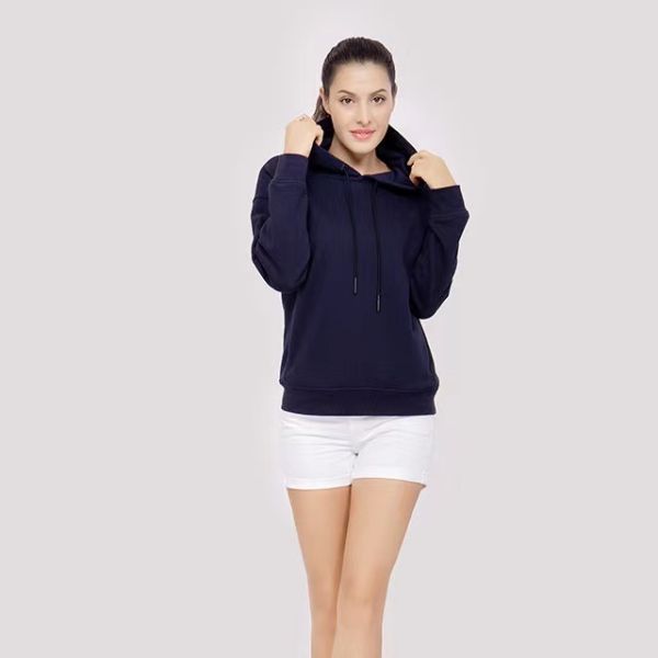 Autumn 100% Cotton Hoodie Plus Size Customized Logo Printing Men's Women Hoodies