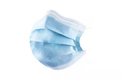 Customized 3 Ply Disposable Face Mask Eco Friendly Easy Breathing Anti Bacteria