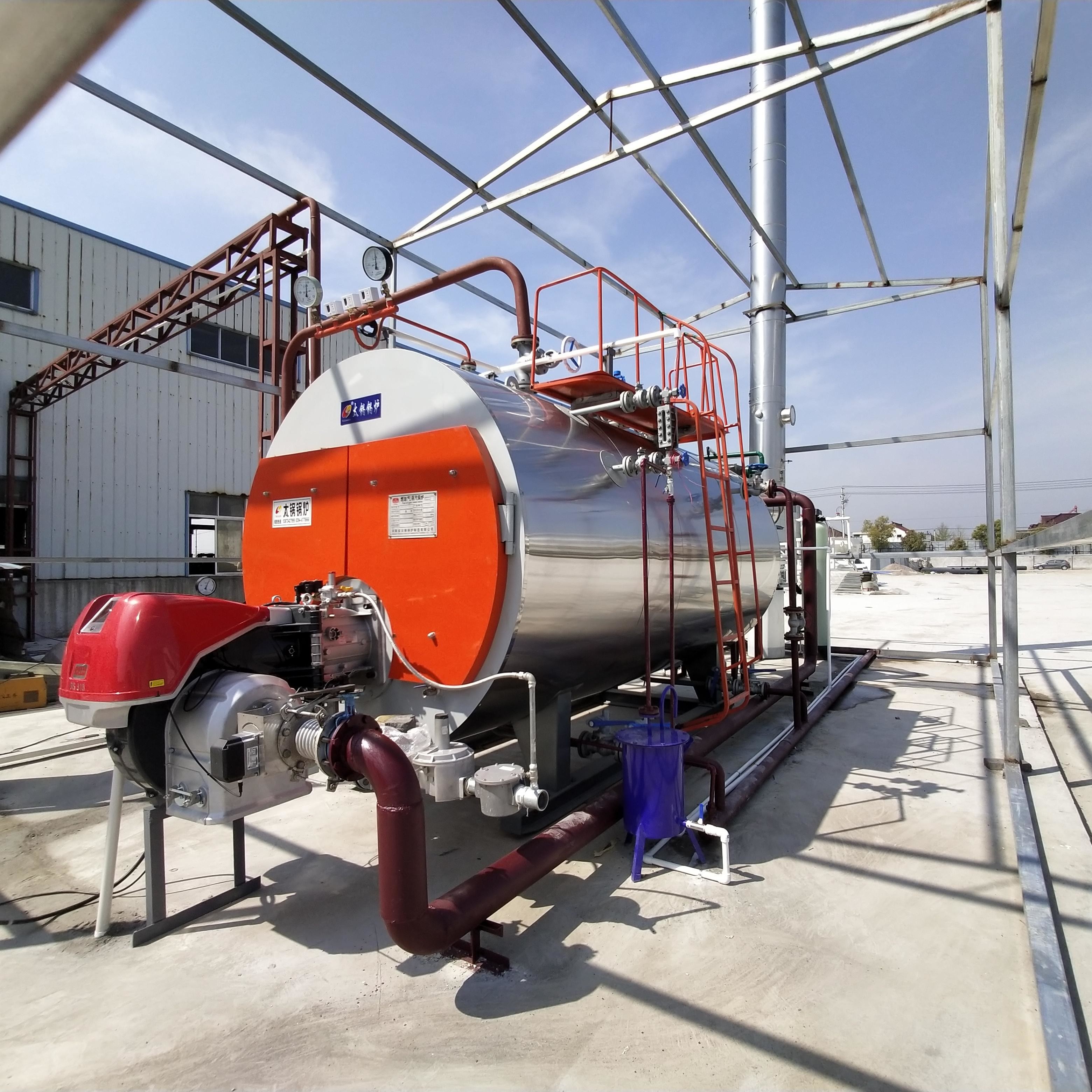 Горизонтальный парогенератор 0.5т/Х-30т/Х котла газойля ПЛК работающий на масле