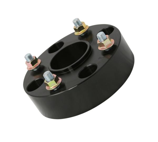 Black 4x110 Atv Wheel Spacers Hub Centric For Honda / Kawasaki / Suzuki