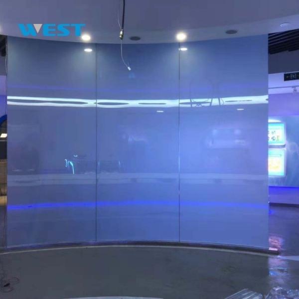VLT 89% Switchable Privacy Glass Film Moisture Resistant For Residential Spaces