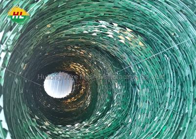 Heavy Zinc Coating Concertina Barbed Wire 73cm for Security fencing