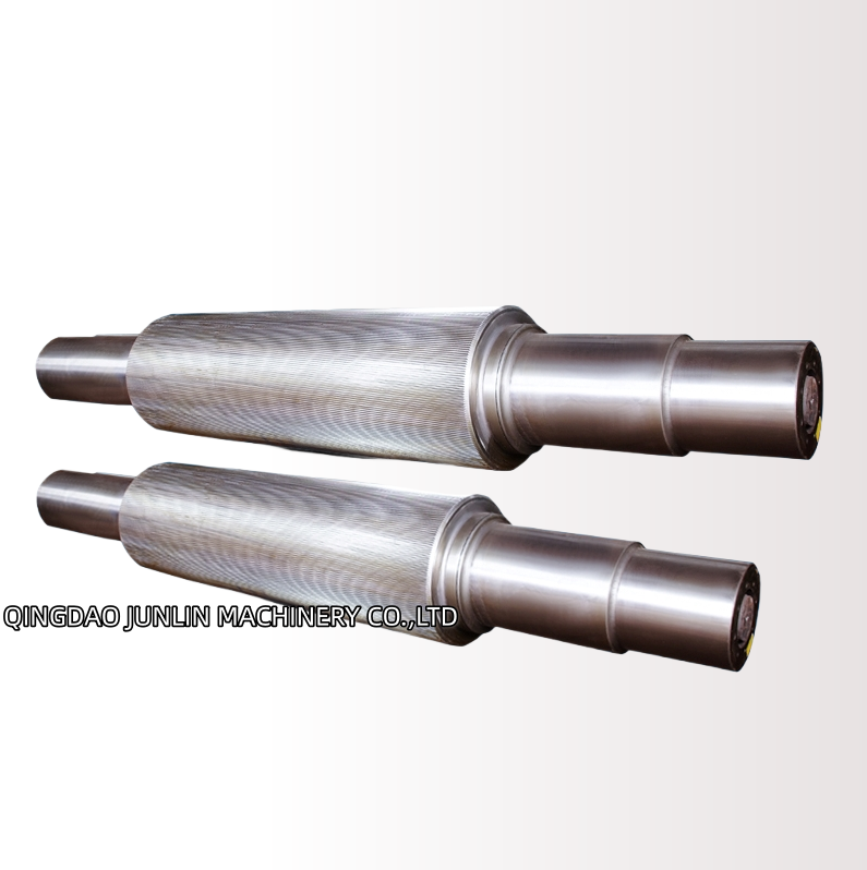 Rubber Crusher Roller--- Chilled Cast Steel Welding Alloy