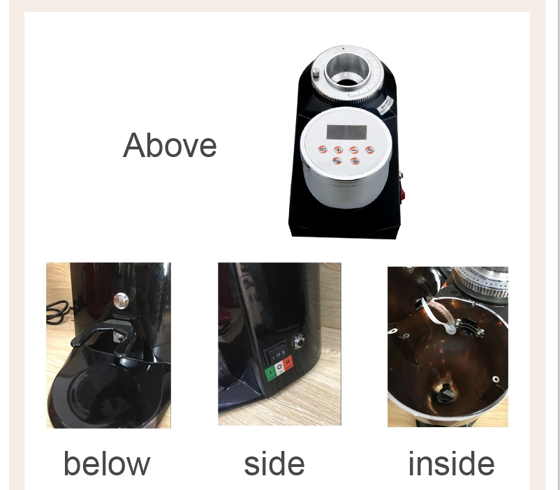 Large Capacity Automatic Italian Coffee Grinder Machine For Commercial Use