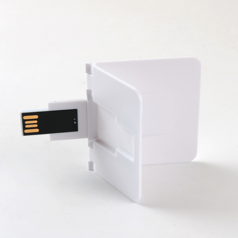 USB кредитной карточки ABS пластиковый вставляет 2,0 печать стороны CMYK 128GB 64GB и
