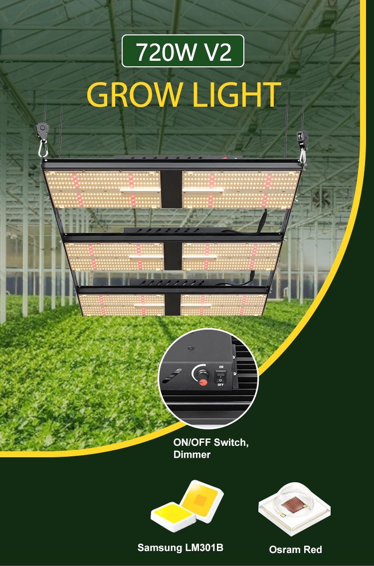 СИД Osram 660nm красное SAMSUNG LM301B 3000k 720W растет светлое 5X5