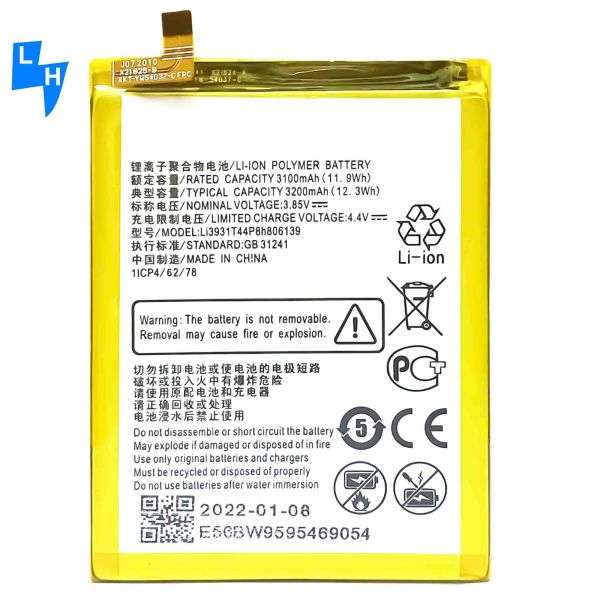 500 штук OEM Li3931T44P8h806139 Мобильная батарея для ZTE Blade V9 VITA V0920 Прямо