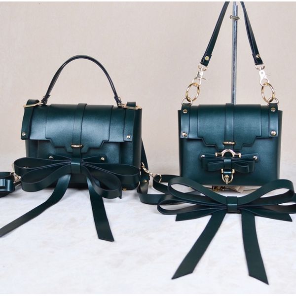 2016 new Korean fashion shoulder diagonal bag ladies handbag Bow