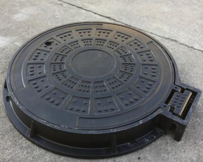 Longue durée FRP moulé en fibre de verre renforcé en plastique couvercle de conduit de canalisation boulonné Méthode d'installation durable