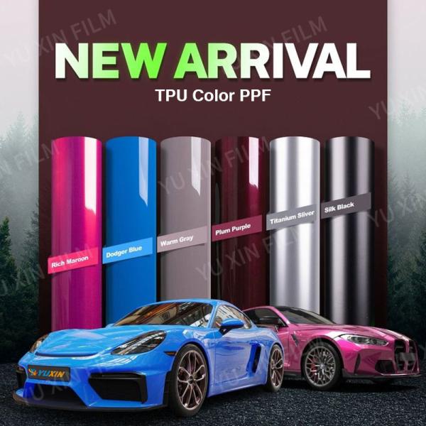 TPU Hydrophobicity Color Changing PPF Car Paint Protection Film Wet Installation