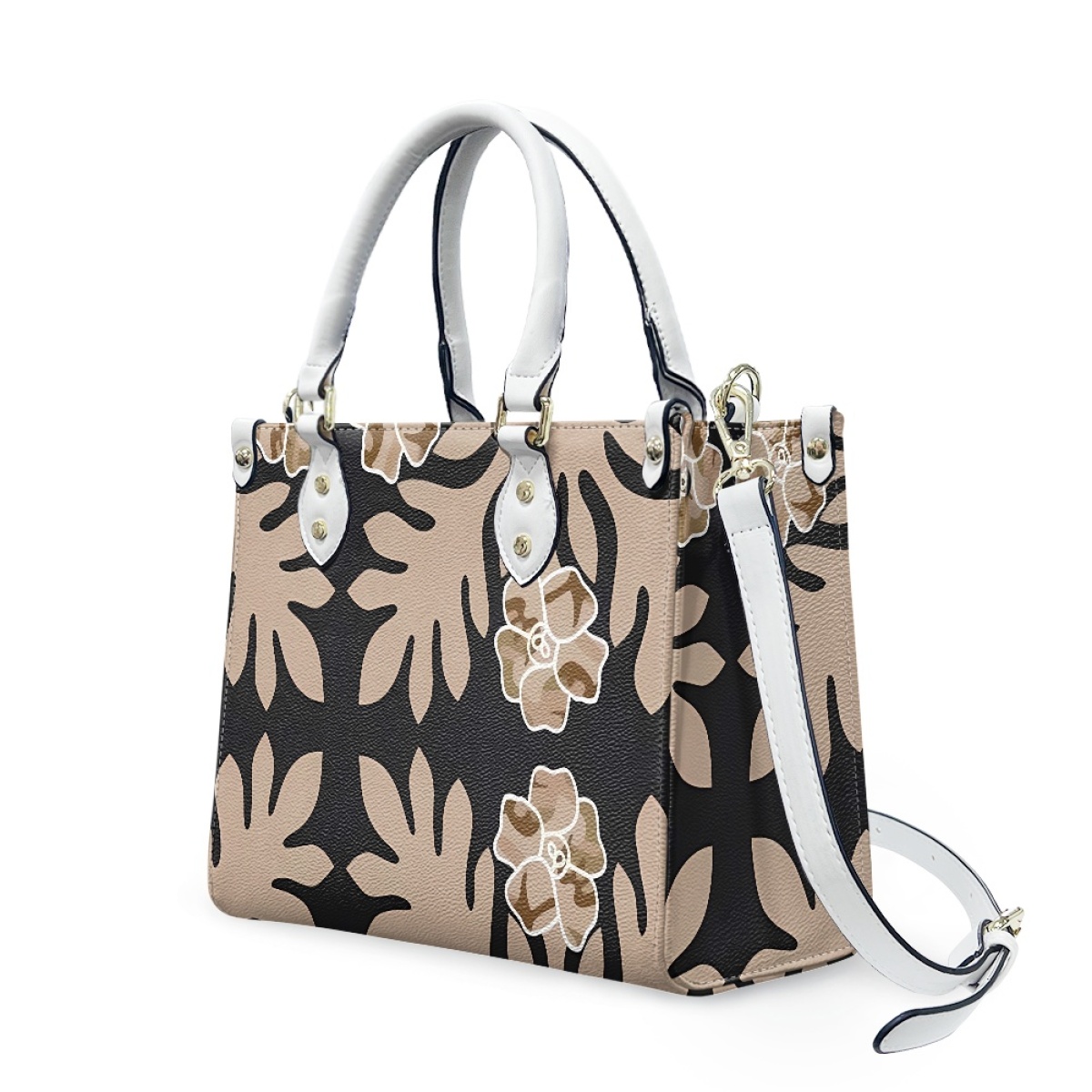 Ручные сумки из цветочной кожи полинезийского, самоанского племени для женщин в стандартном размере