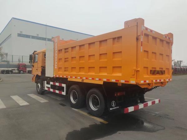 SHACMAN CNG Dump Truck F3000 6x4 430 EuroV Yellow