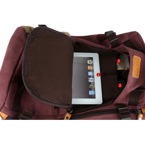 The new multi-function large capacity bag shoulder bag female Korean influx of high school students backpack man bag can