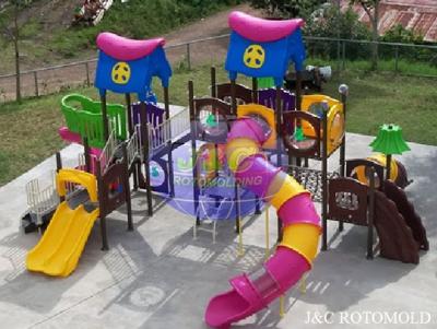 Precision Plastic Rotational Moulding For Kids Outdoor Playground Equipments