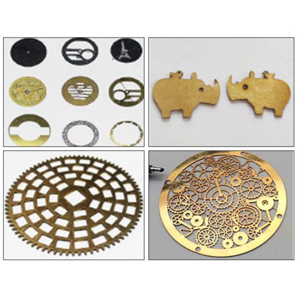 Fiber Laser Metal Cutting Machine 67m/min Cutting Area 430mm*620mm For Gold Silver