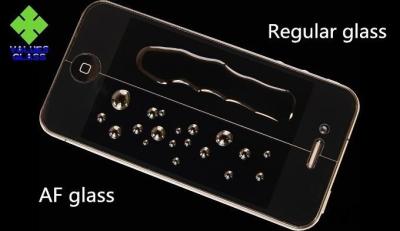 High Strength 9H Anti Fingerprint Glass Easy Cleaning 0.2/ 0.33mm Thickness