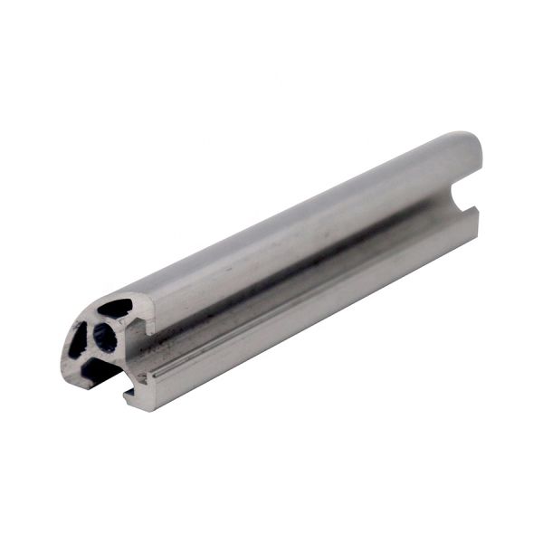 Round Shape Aluminium Industrial Profile / 2020 T Slot Aluminium Extrusion Profile