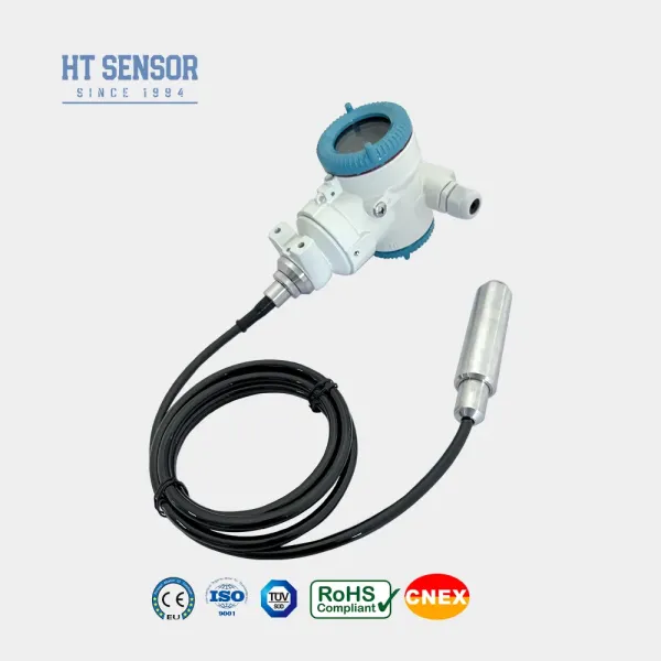 Liquid Level Transmitter with Accuracy and LED Display Water Pressure Transmitter