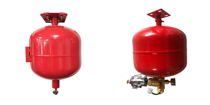 Compact FM200 Hanging Fire System - Automatic Inert Gas Suppression for Electrical Rooms