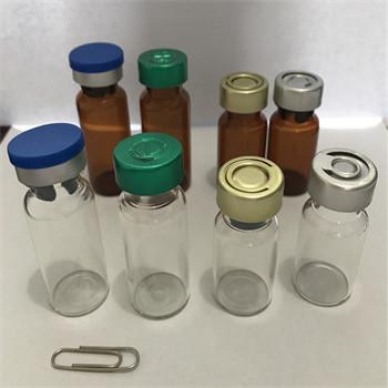 Frascos de vidro para farmácia com tampa de plástico de alumínio 13 mm 20 mm
